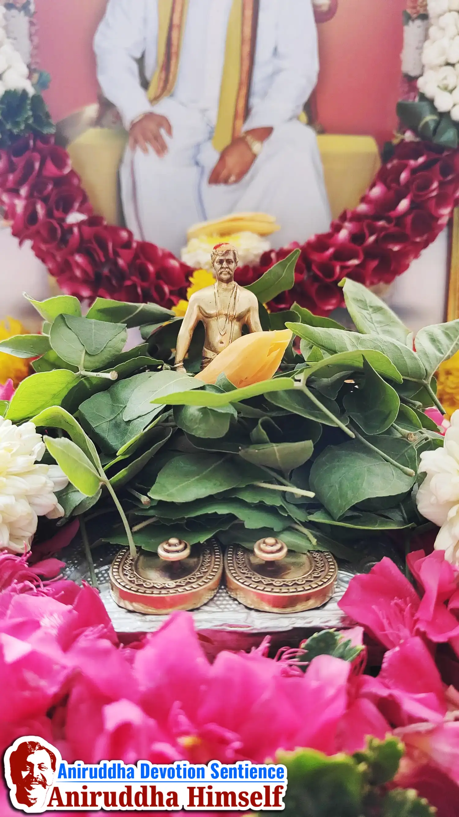 Archan paduka poojan at Shraddhavans home