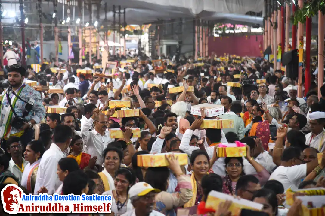Padukas are distributed to Uasana Kendra during Paduka Pradaan Sohala conducted every year