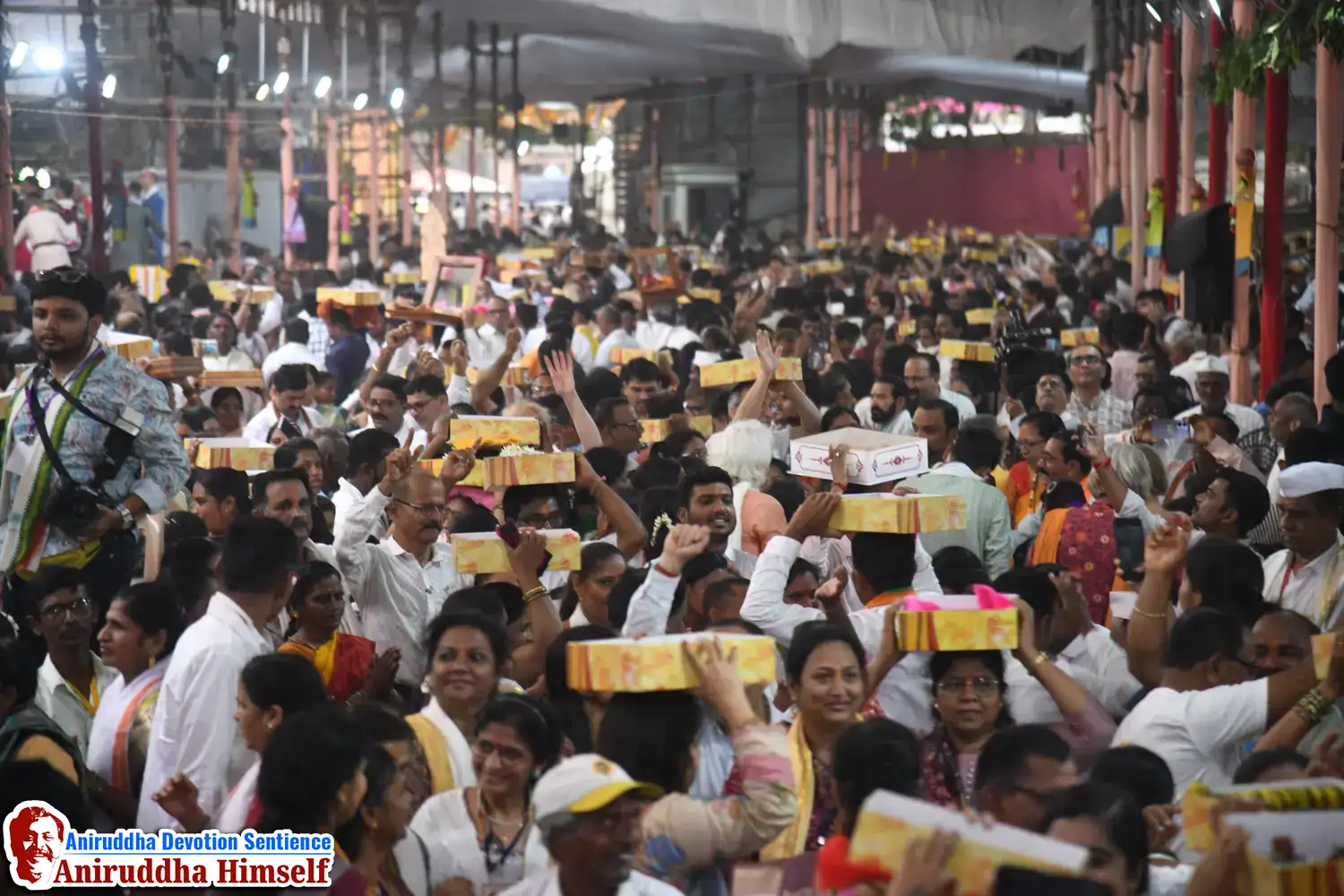 Padukas are distributed to Uasana Kendra during Paduka Pradaan Sohala conducted every year