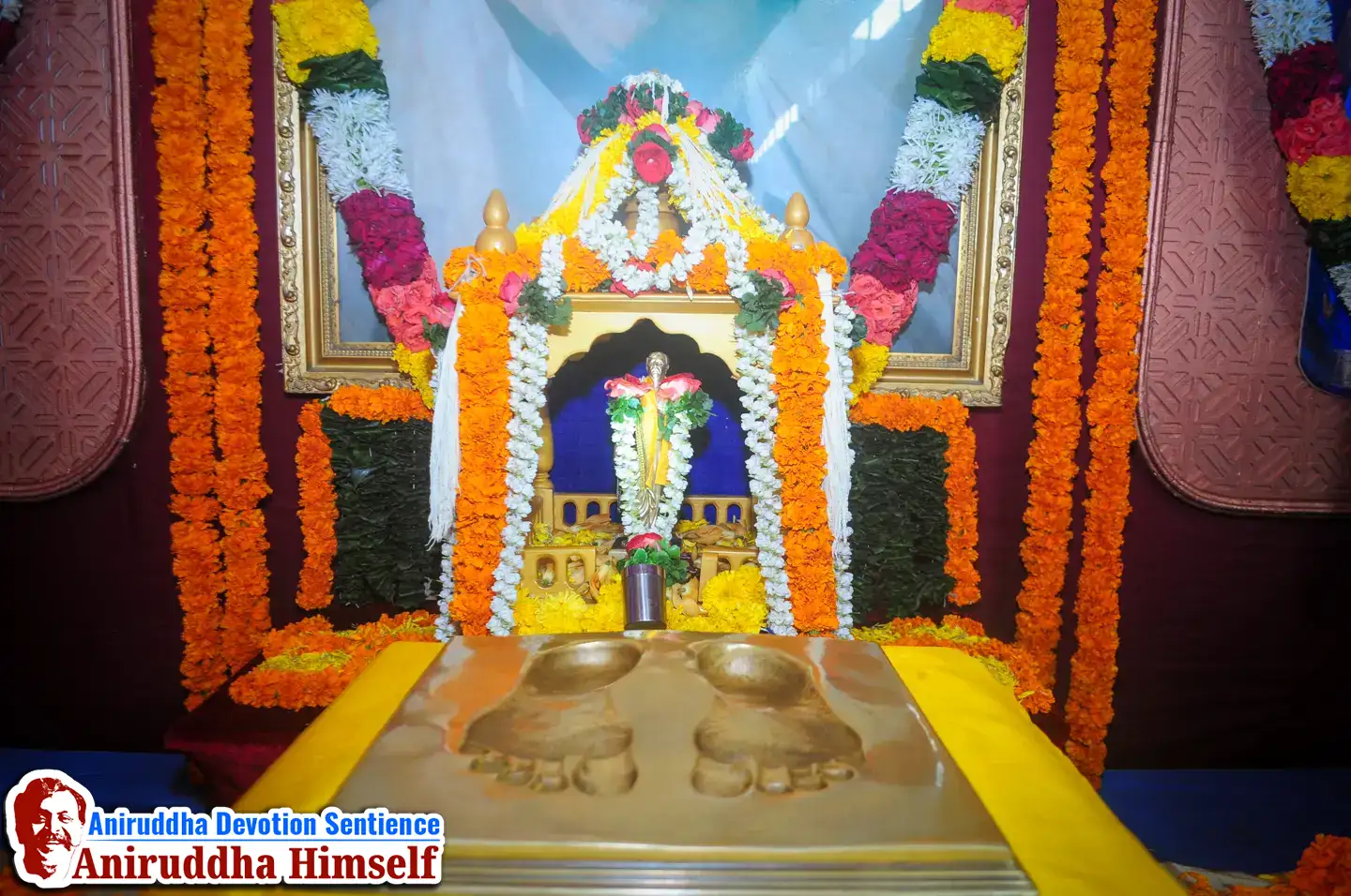The sacred Padachinha of Sadguru Shree Aniruddha Bapu