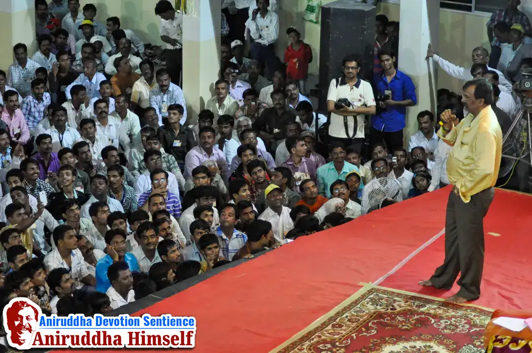 Sadguru Shree Aniruddha Bapu's pravachan at Sangli in the year 2013