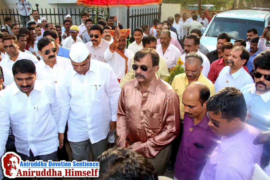 Sadguru Shree Aniruddha Bapu's visit to Sangli in the year 2013