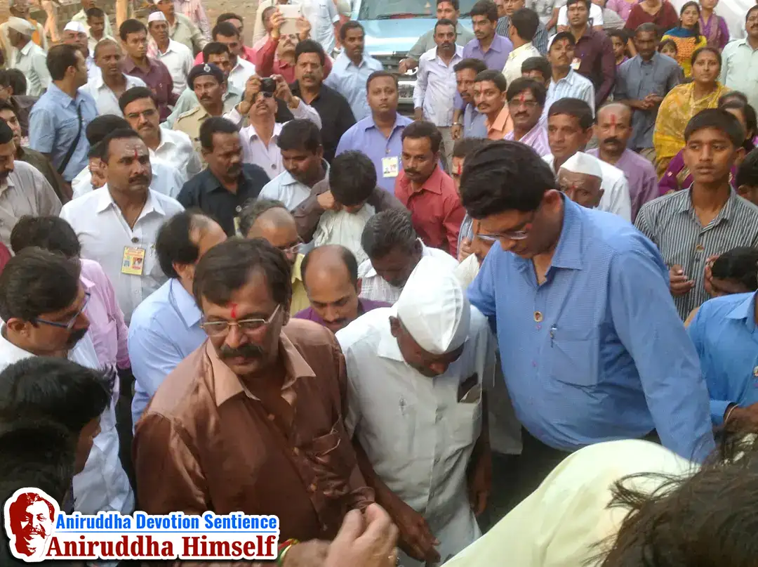 Sadguru Shree Aniruddha Bapu's visit to Sangli in the year 2013