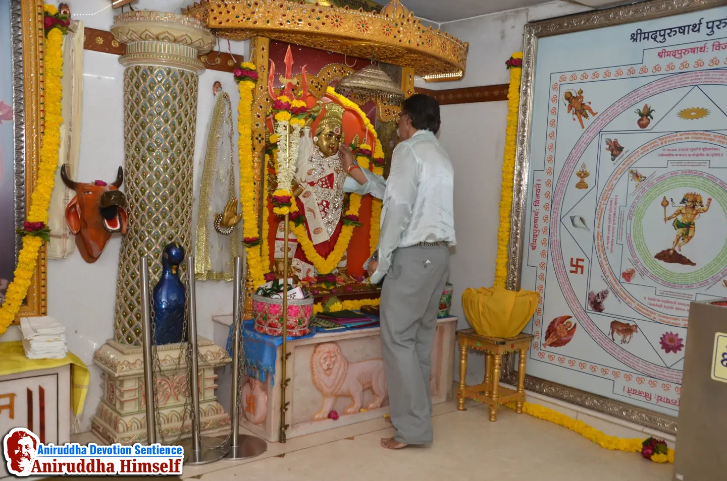 Aniruddha Bapu and his Panchaguru's (Five Guru's)