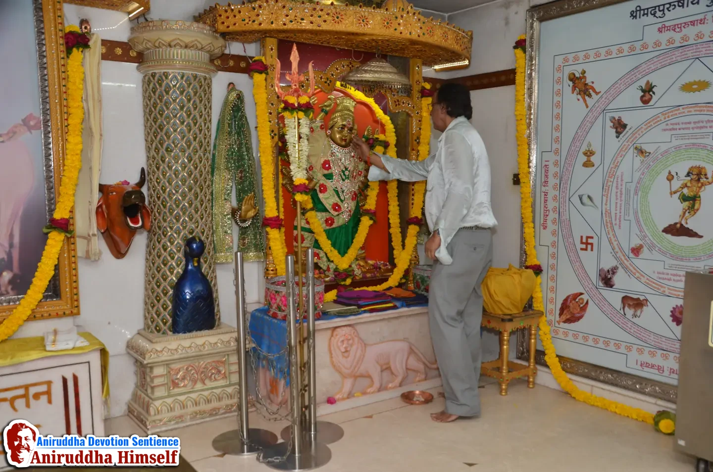 Aniruddha Bapu and his Panchaguru's (Five Guru's)