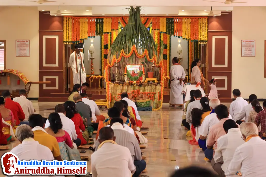 Panchakumbhaabhishek at Atulitbaldham, Ratnagiri.