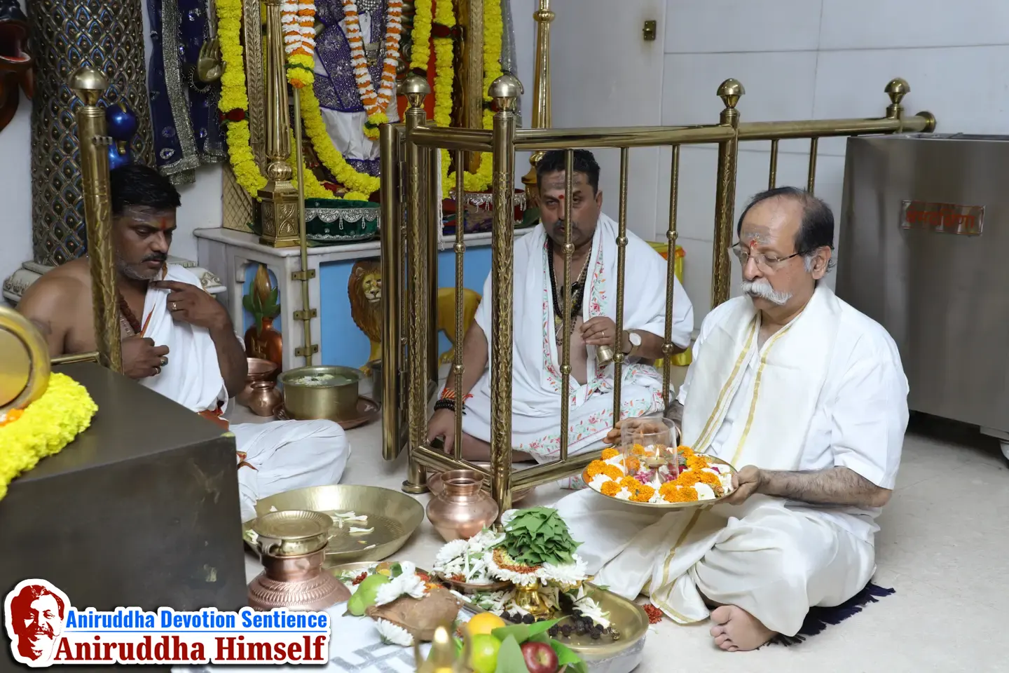 Shree Mahadurgeshwar poojan performed on the occasion of Mahashivratri at Shree Gurukshetram - 2026