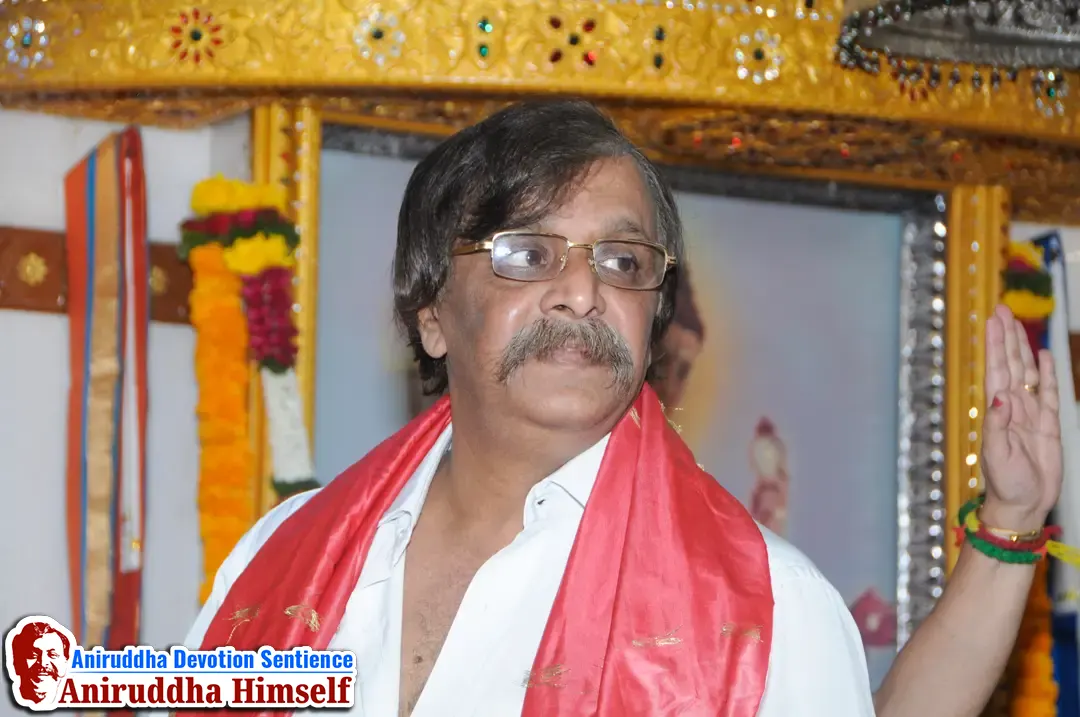 Sadguru Shree Aniruddha Bapu at Shree Gurukshetram on the occasion of Mahashivratri in the year 2013