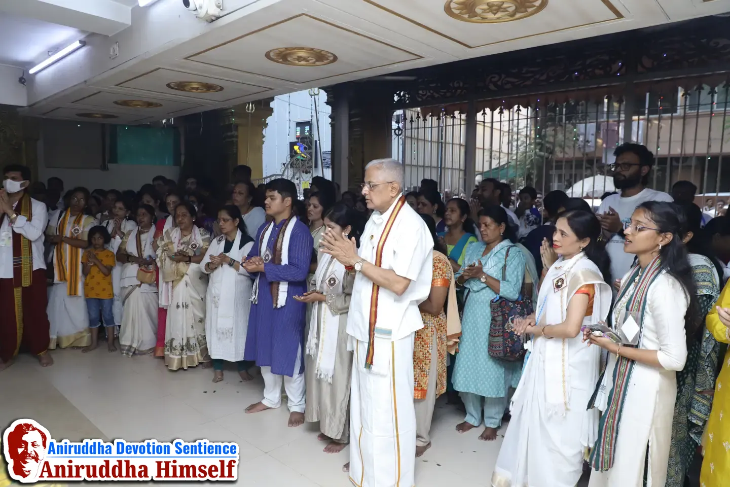 Shraddhavans taking darshan at Shree Aniruddha Gurukshetram on Mahashivaratri