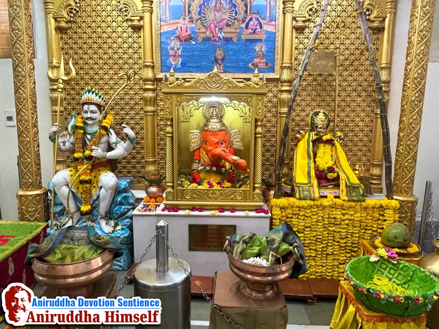 Shivganga gauri and Kiratrudra at Shree Aniruddha Gurukshetram