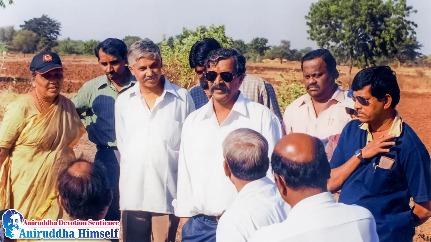 Sadguru Aniruddha Bapu at Methi camp with Shraddhavans