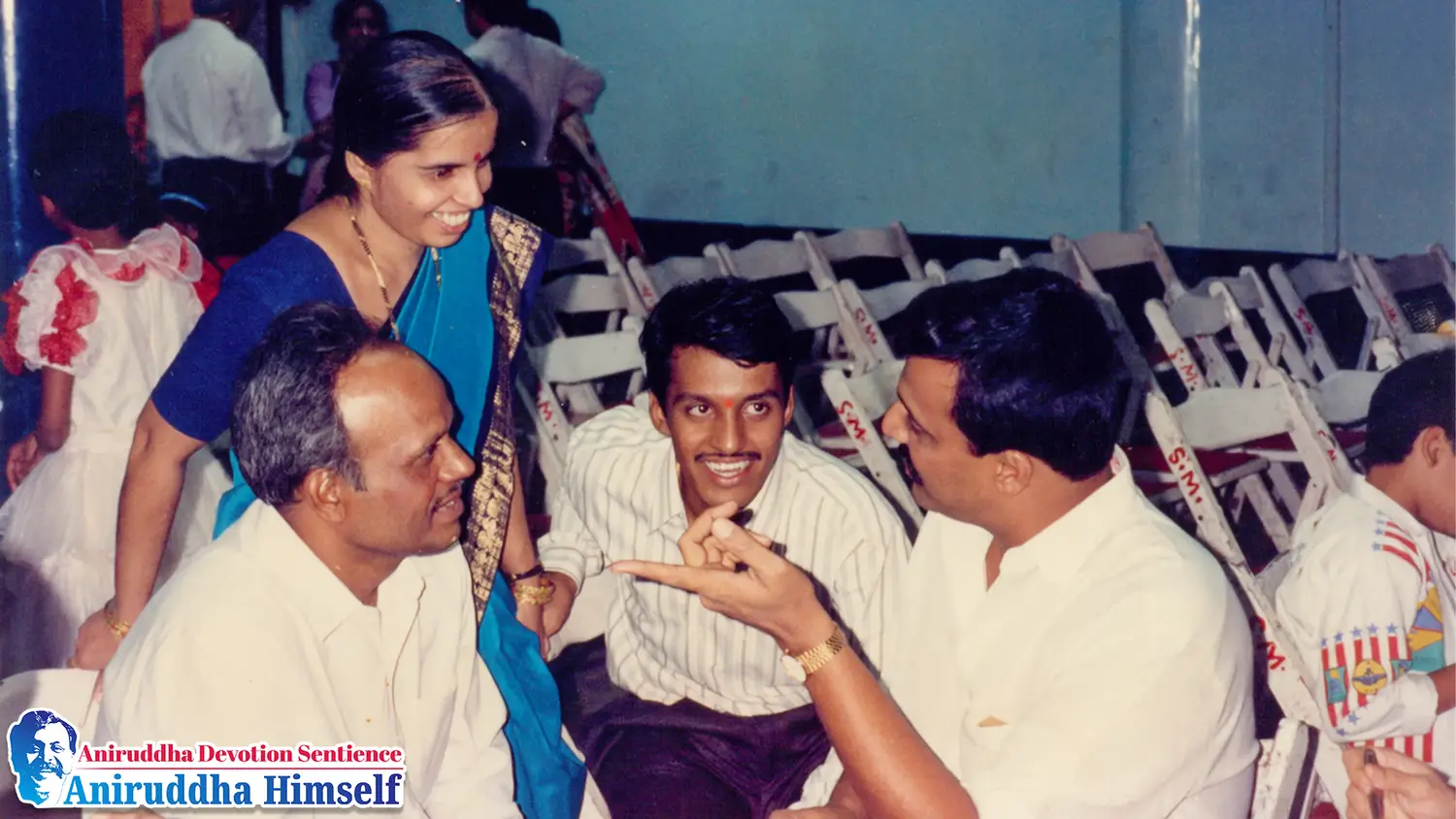 Aniruddha Bapu at Rasayatra with Shraddhavans