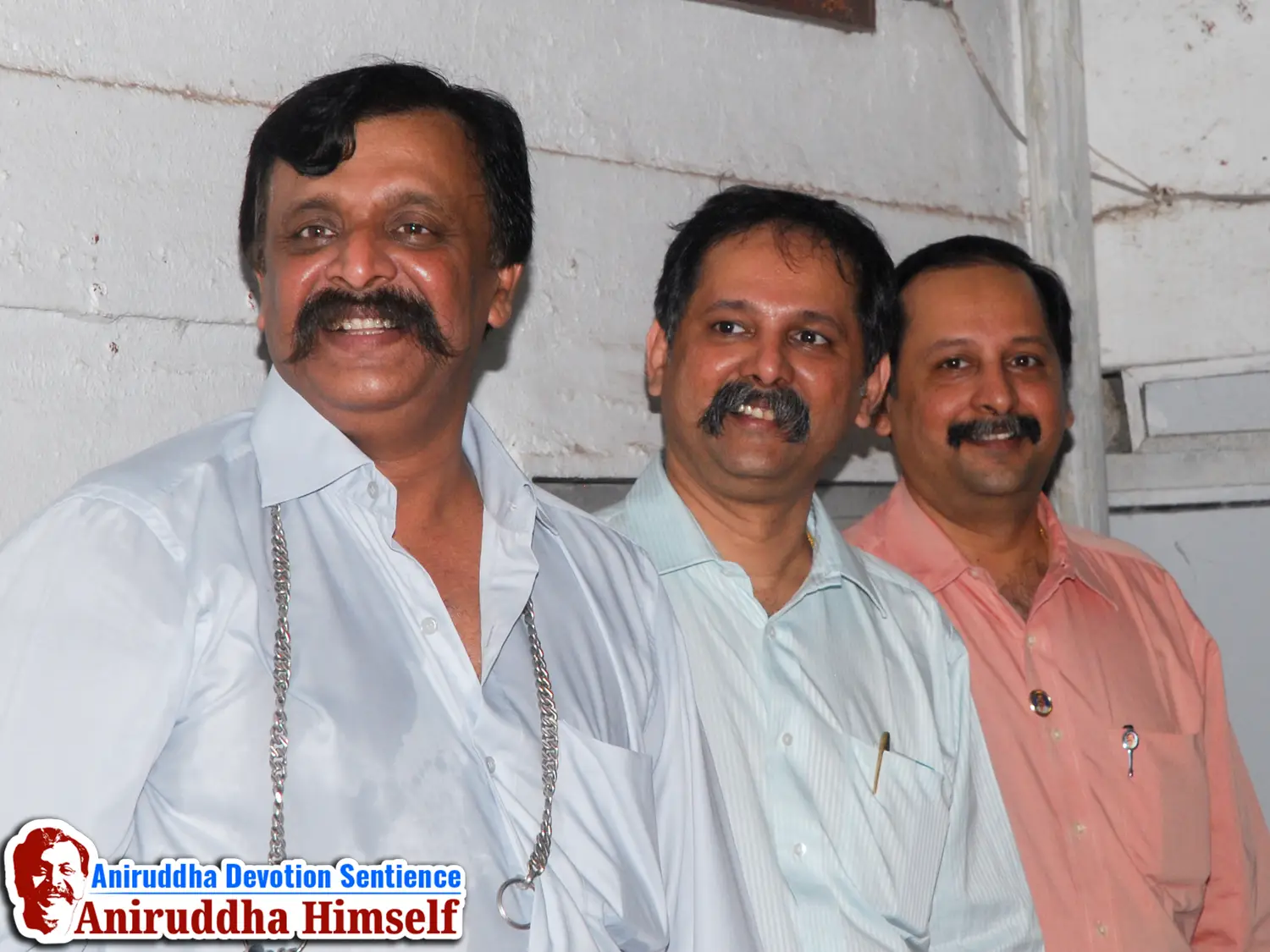Aniruddha Bapu with Suchit Dada and Samir Dada