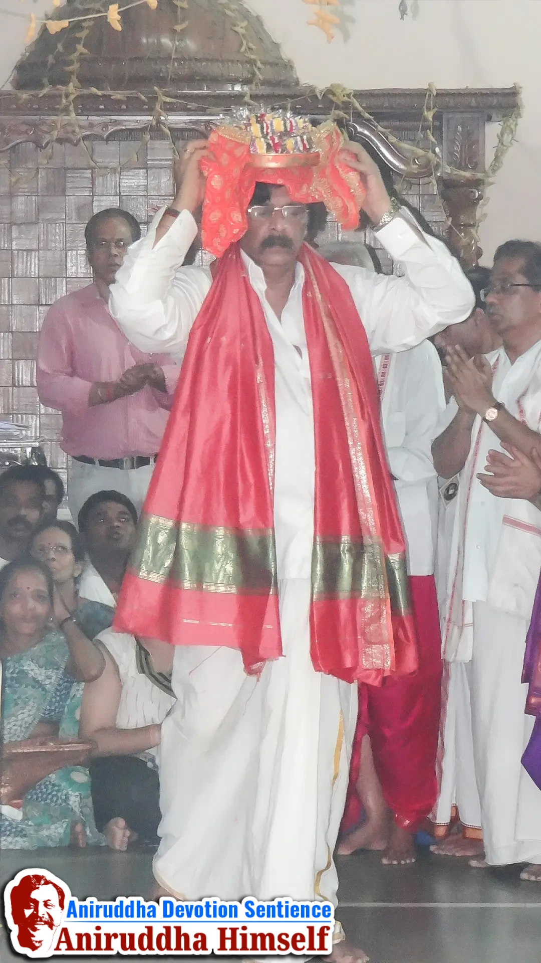 Sadguru Shree Aniruddha Bapu performing Swastikshem Tapascharya at Shree Gurukshetram