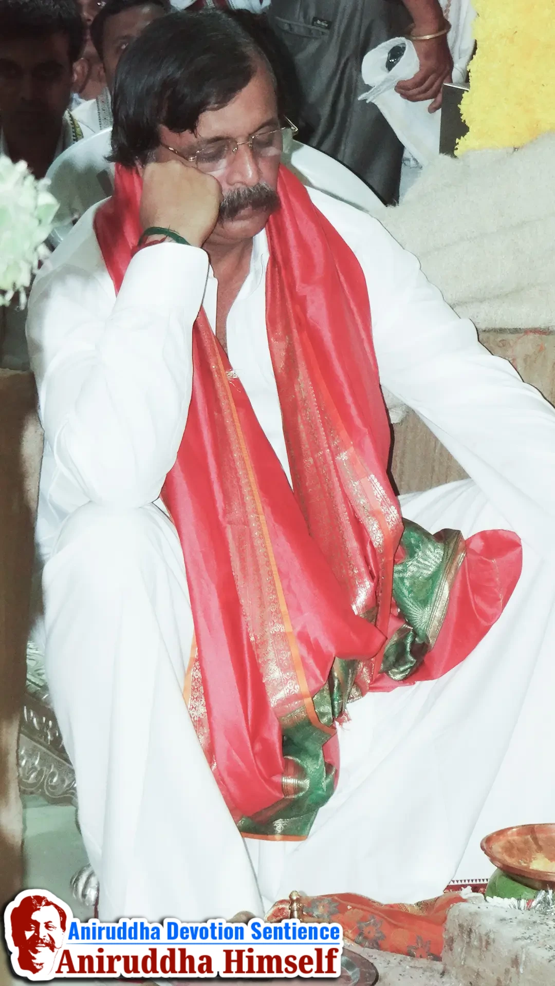 Sadguru Shree Aniruddha Bapu performing Swastikshem Tapascharya at Shree Gurukshetram