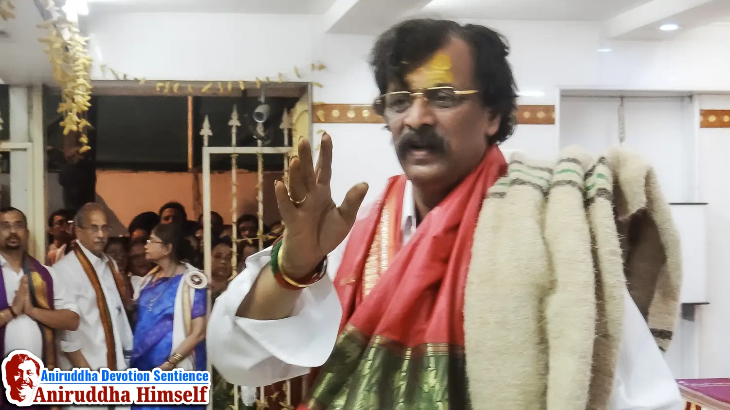 Sadguru Shree Aniruddha Bapu performing Swastikshem Tapascharya at Shree Gurukshetram