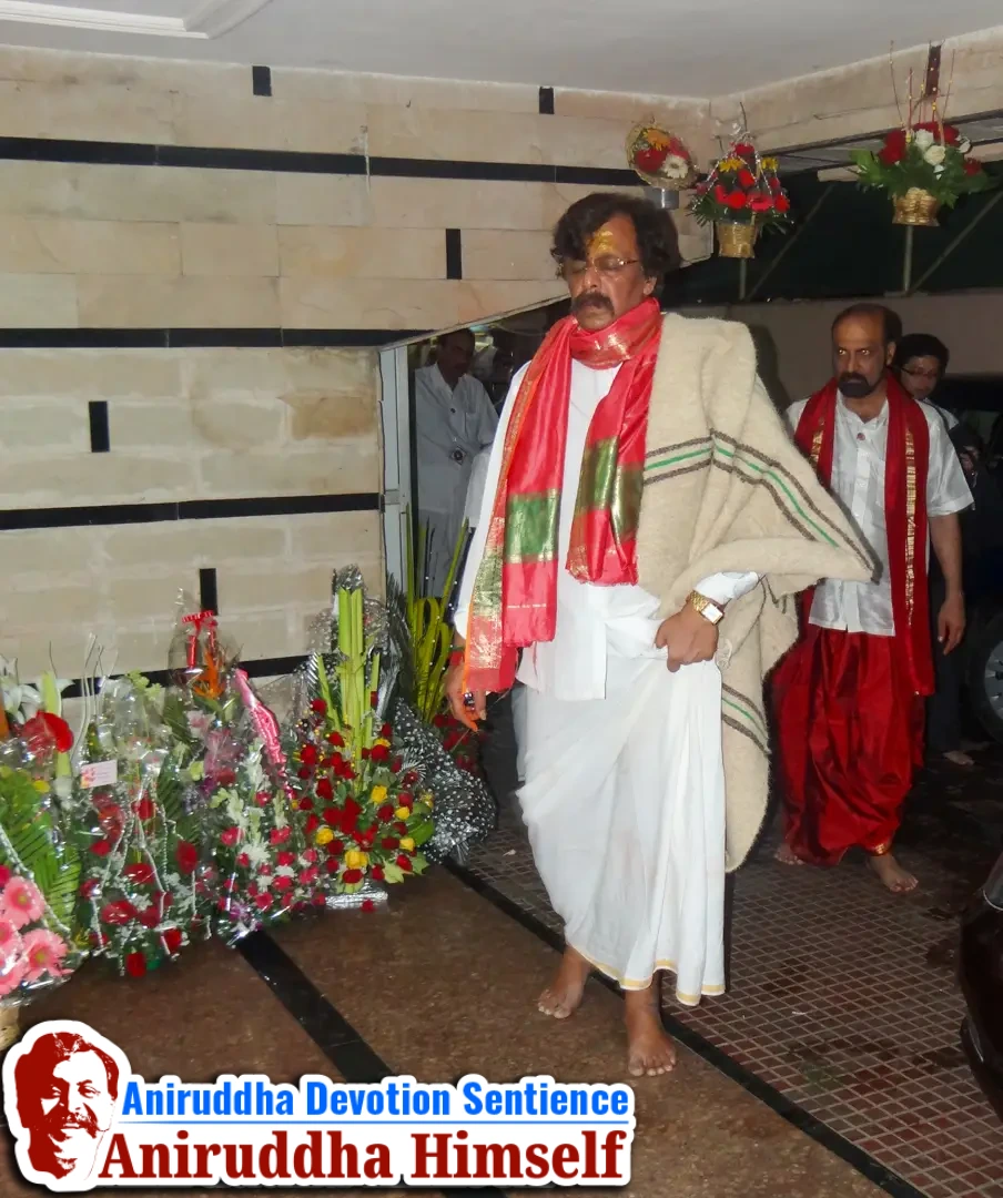 Sadguru Shree Aniruddha Bapu performing Swastikshem Tapascharya at Shree Gurukshetram