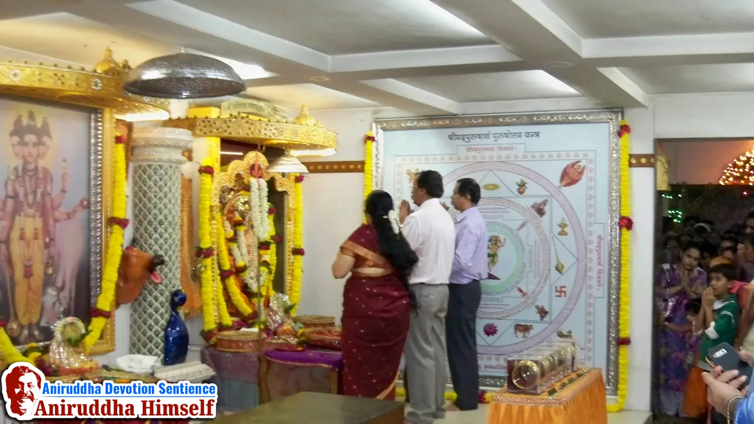 Sadguru Shree Aniruddha Bapu performing Swastikshem Tapascharya at Shree Gurukshetram