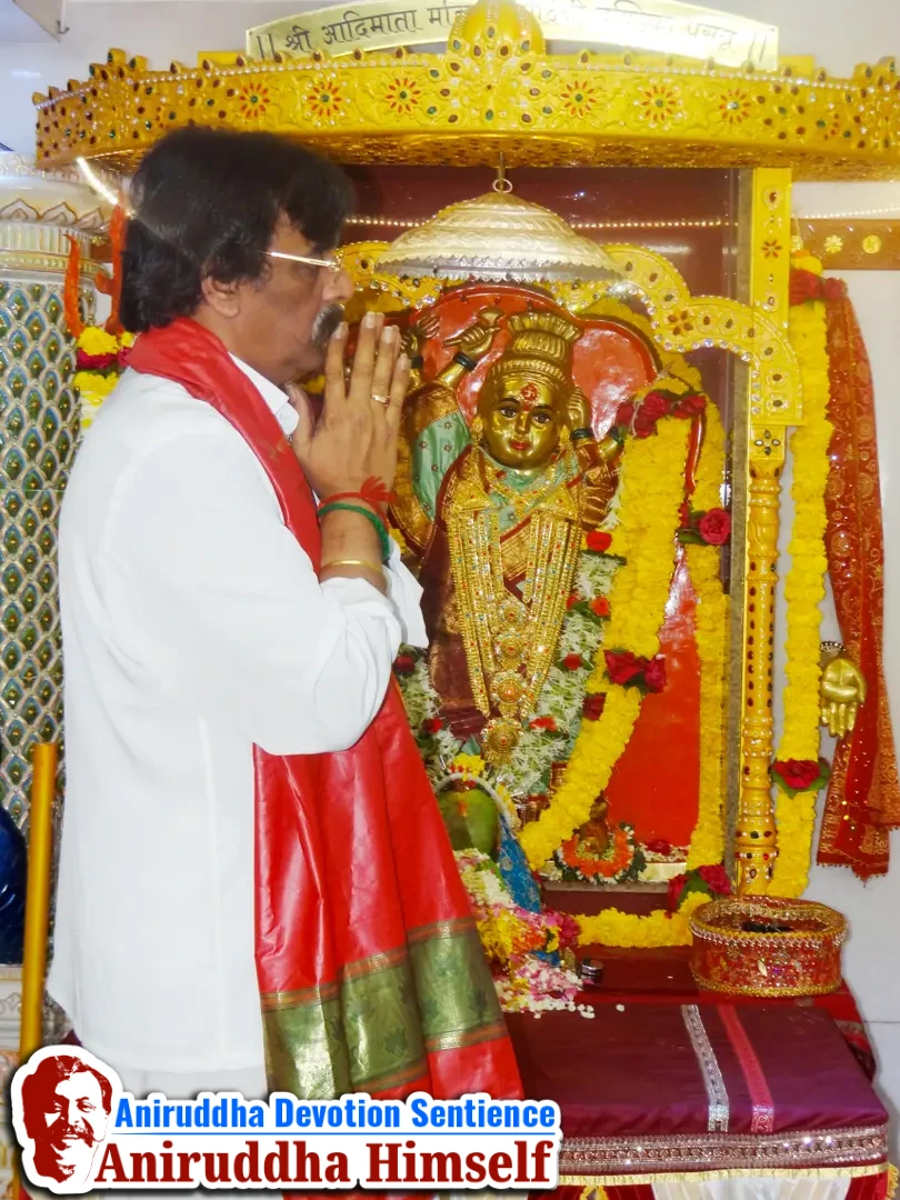 Sadguru Shree Aniruddha Bapu performing Swastikshem Tapascharya at Shree Gurukshetram