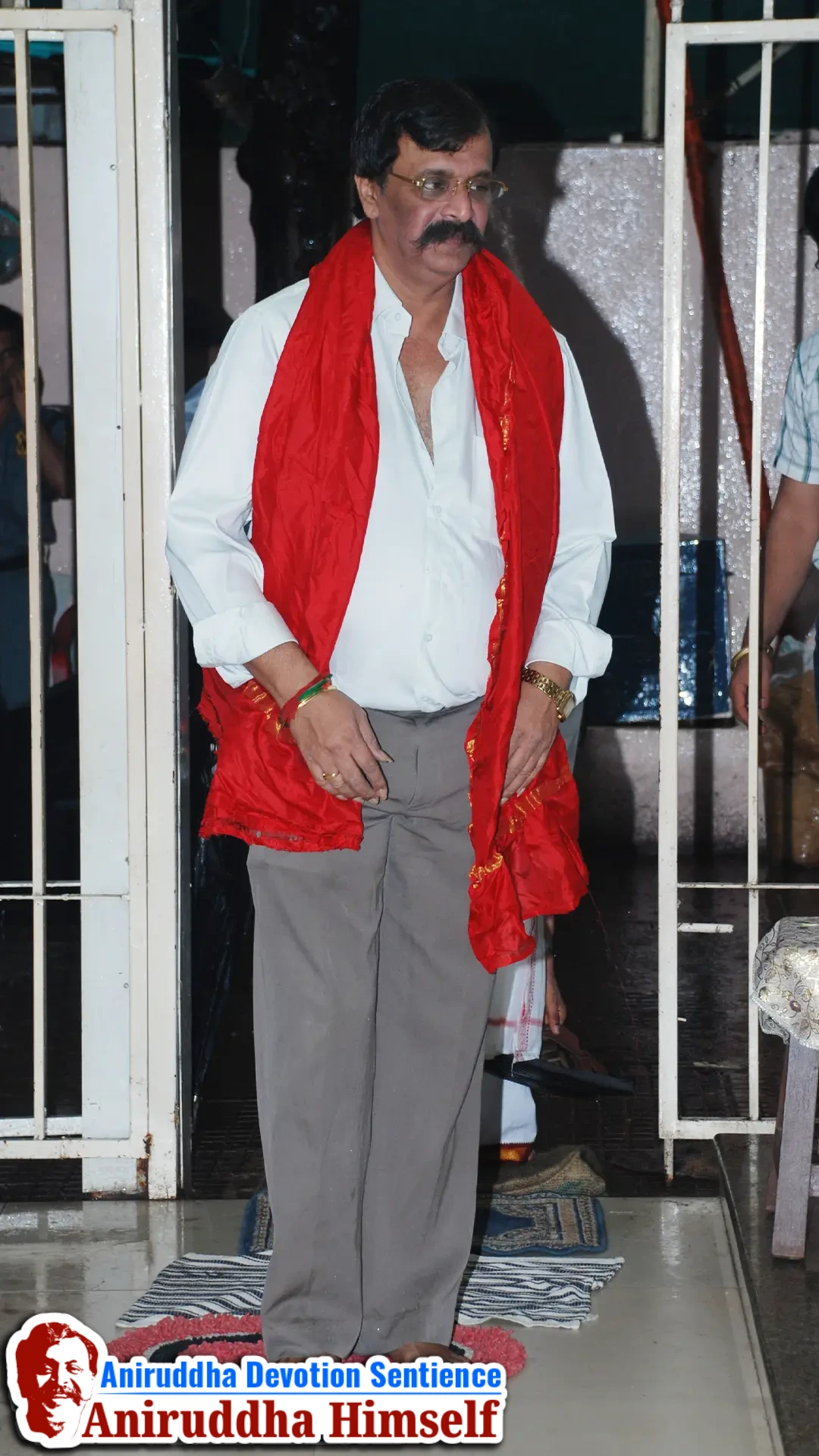 Sadguru Shree Aniruddha Bapu performing Swastikshem Tapascharya at Shree Gurukshetram