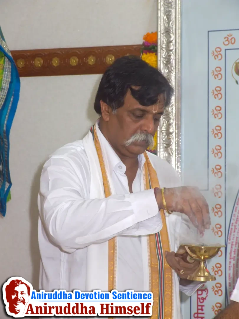 Sadguru Shree Aniruddha Bapu at Shree Gurukshetram