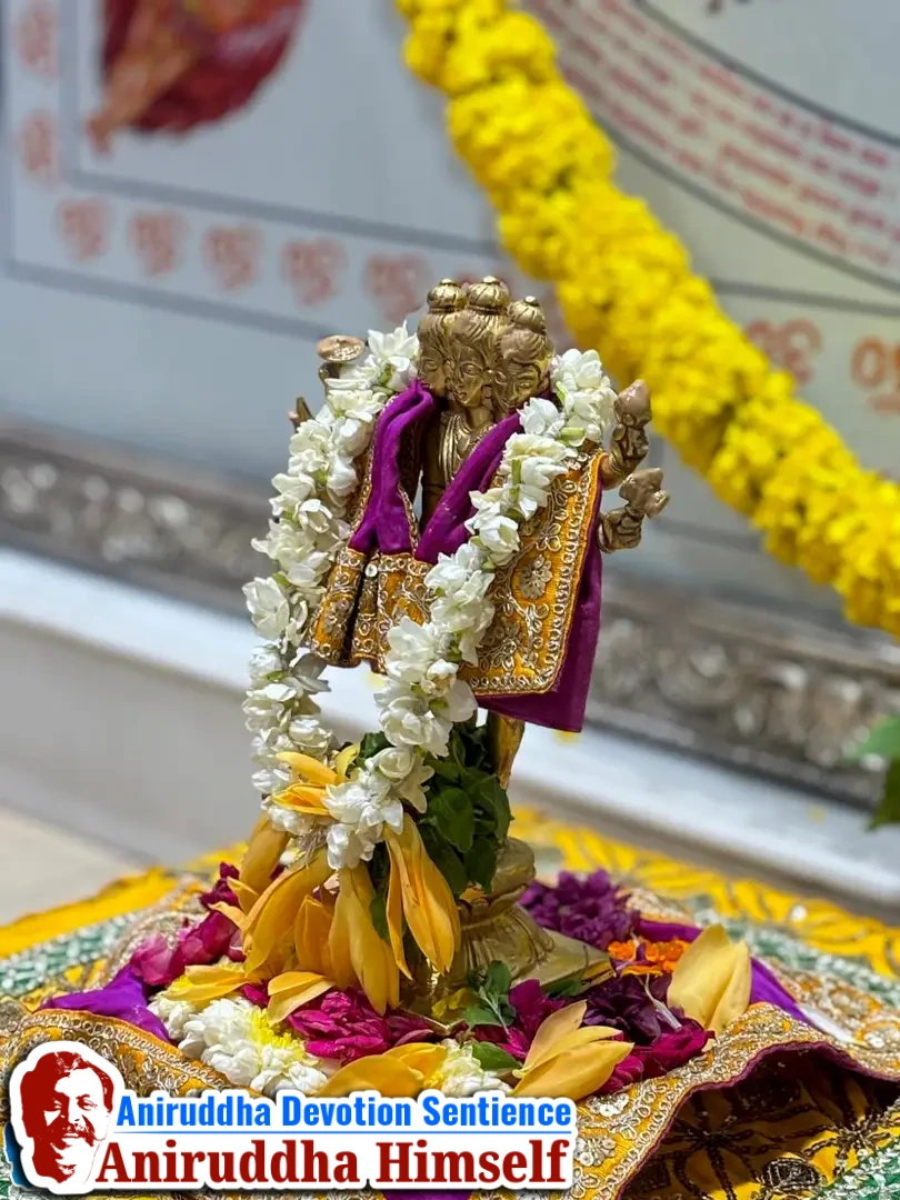 Shree Rudrabhishek is performed every Monday at Shree Aniruddha Gurukshetram