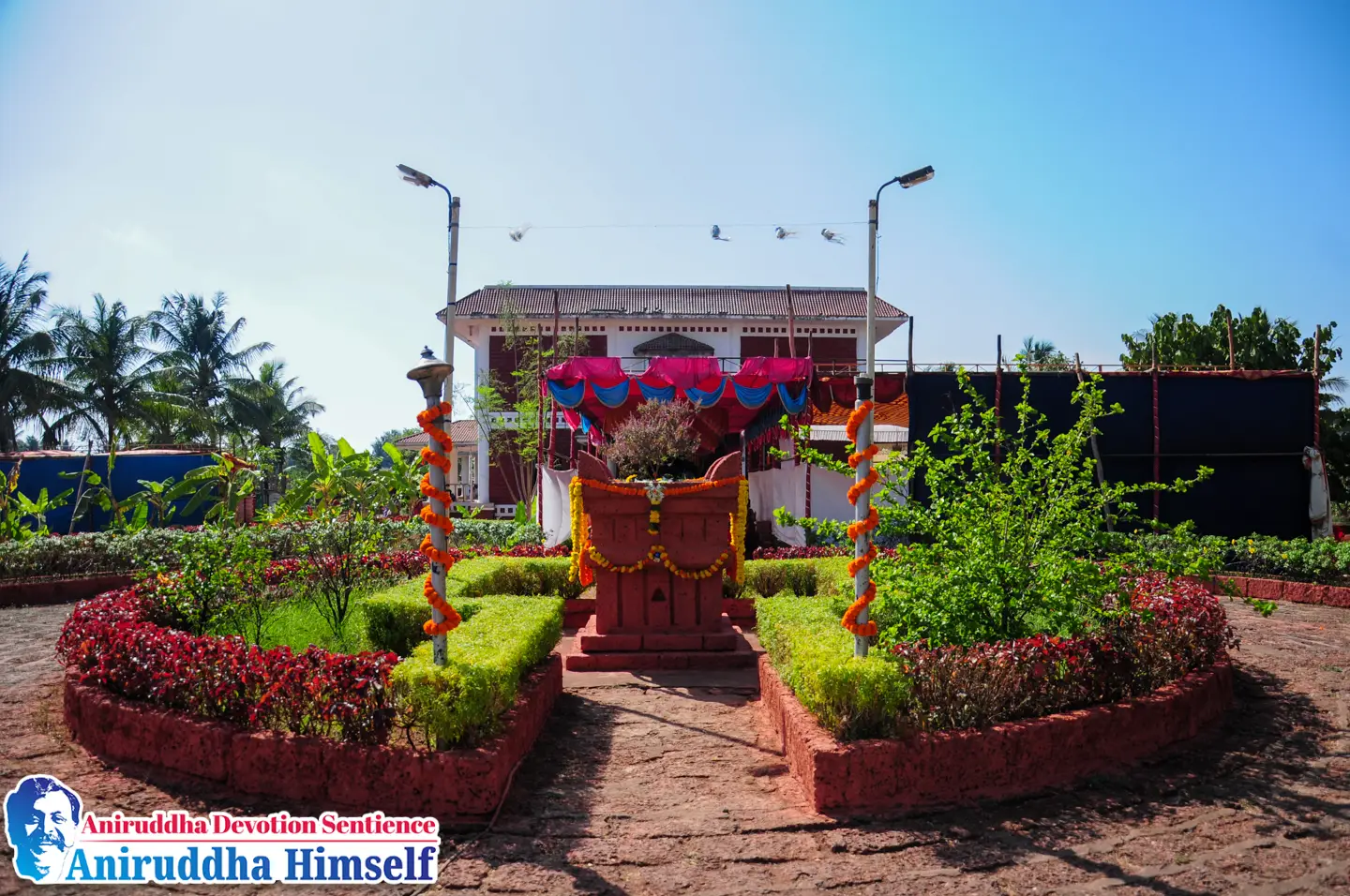 Hanumanta, who is the support, guide, and ideal for Shraddhavans on the path of Bhakti and is endowed with incomparable strength, is 'Atulitbaladham' in Ratnagiri (Maharashtra), established according to the Sankalpa of Sadguru Shree Aniruddha.