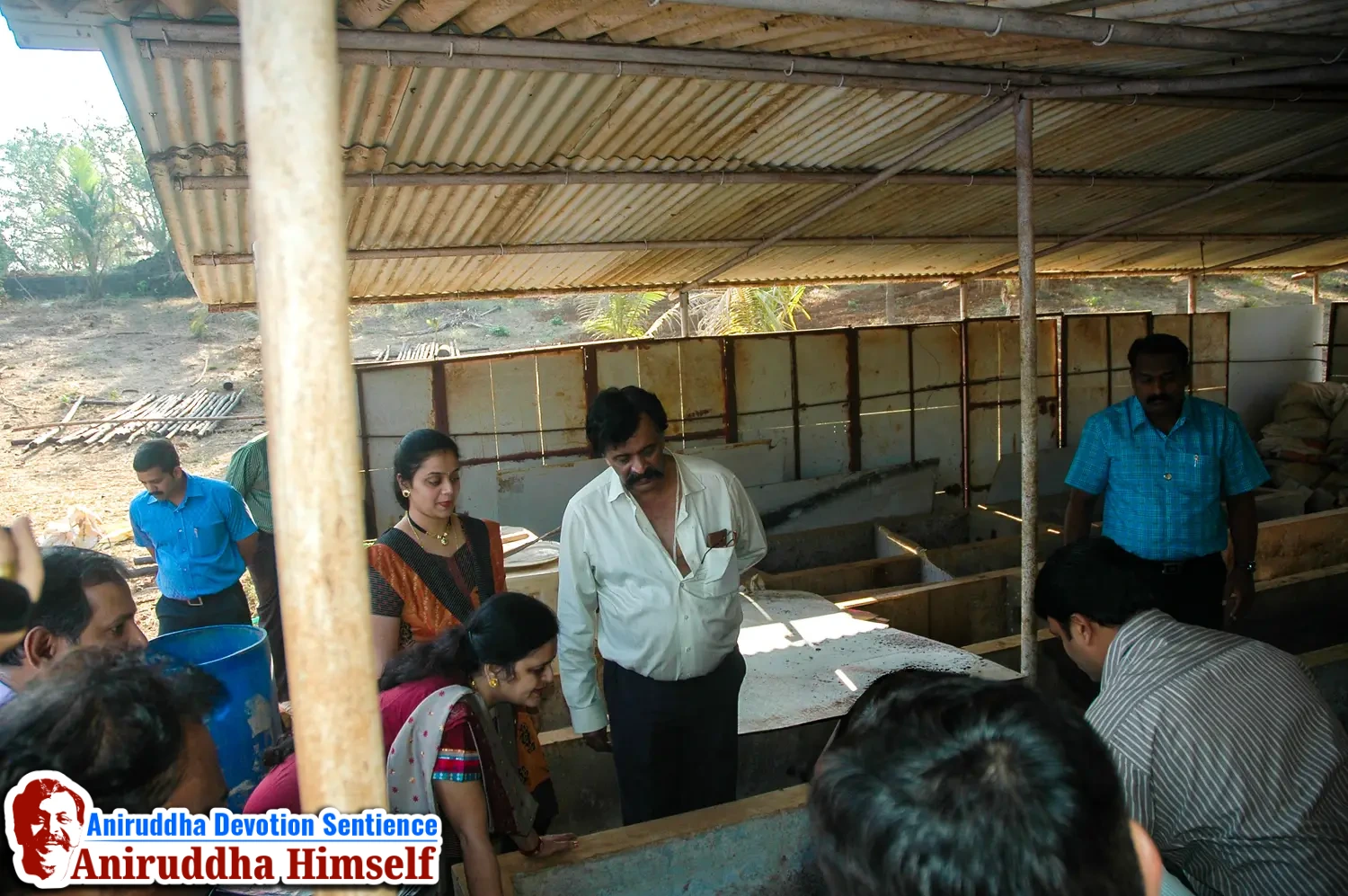 Sadguru Shree Aniruddha Bapu's visit to Govidyapitham