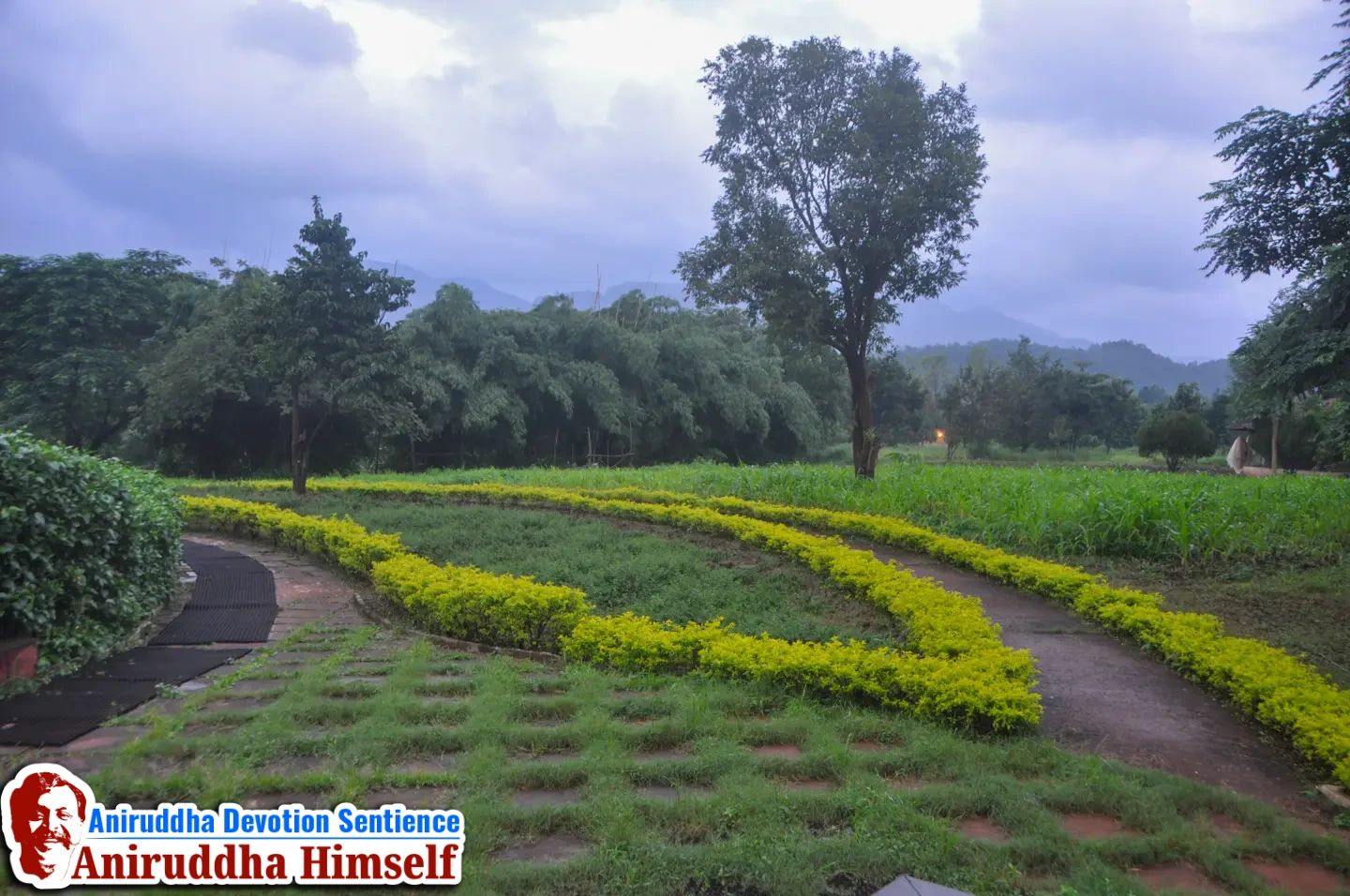 Beautiful premises of Shree Govidyapeetham
