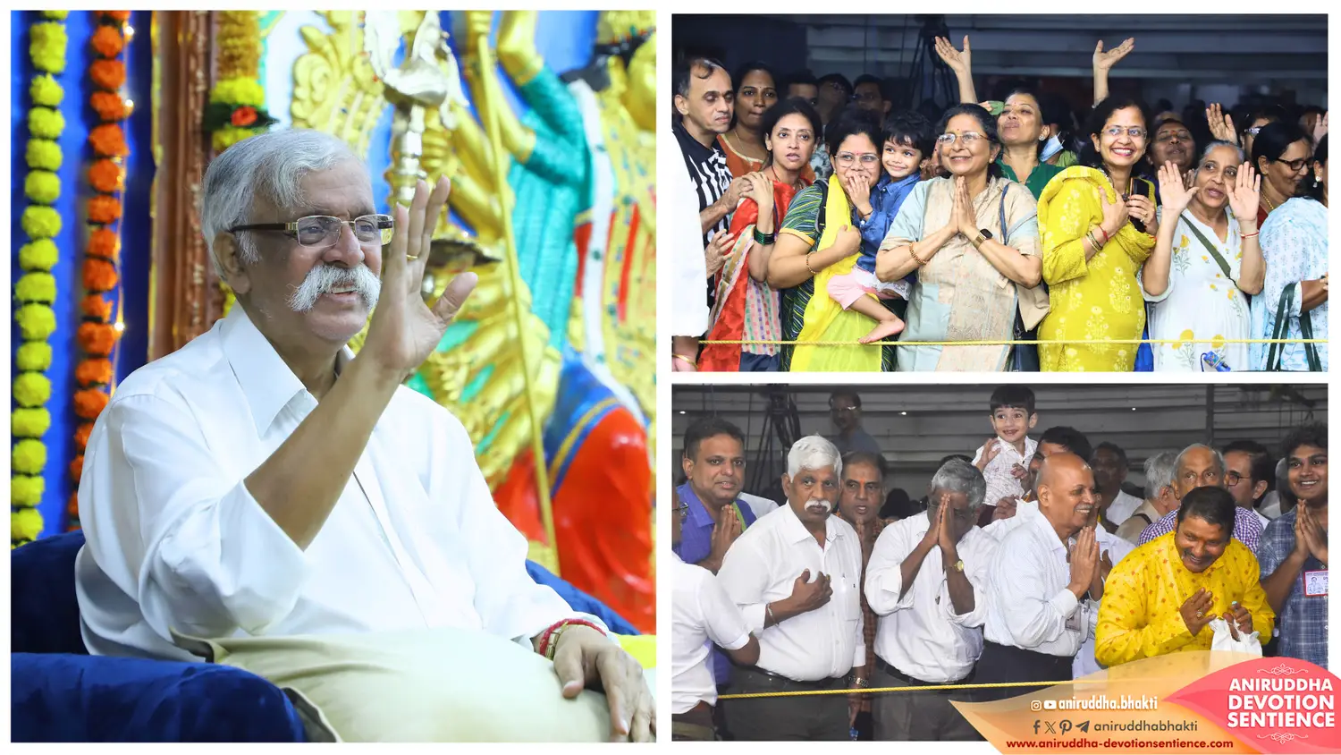 Sadguru Shree Aniruddha Bapu at Shree Harigurugram on Thursday 2 Oct 2025