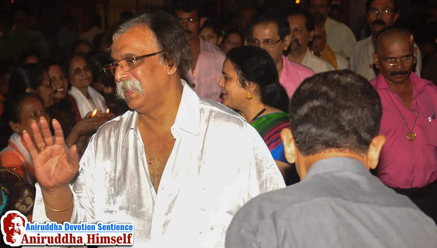 Sadguru Aniruddha Bapu's arrival at Shree Harigurugram