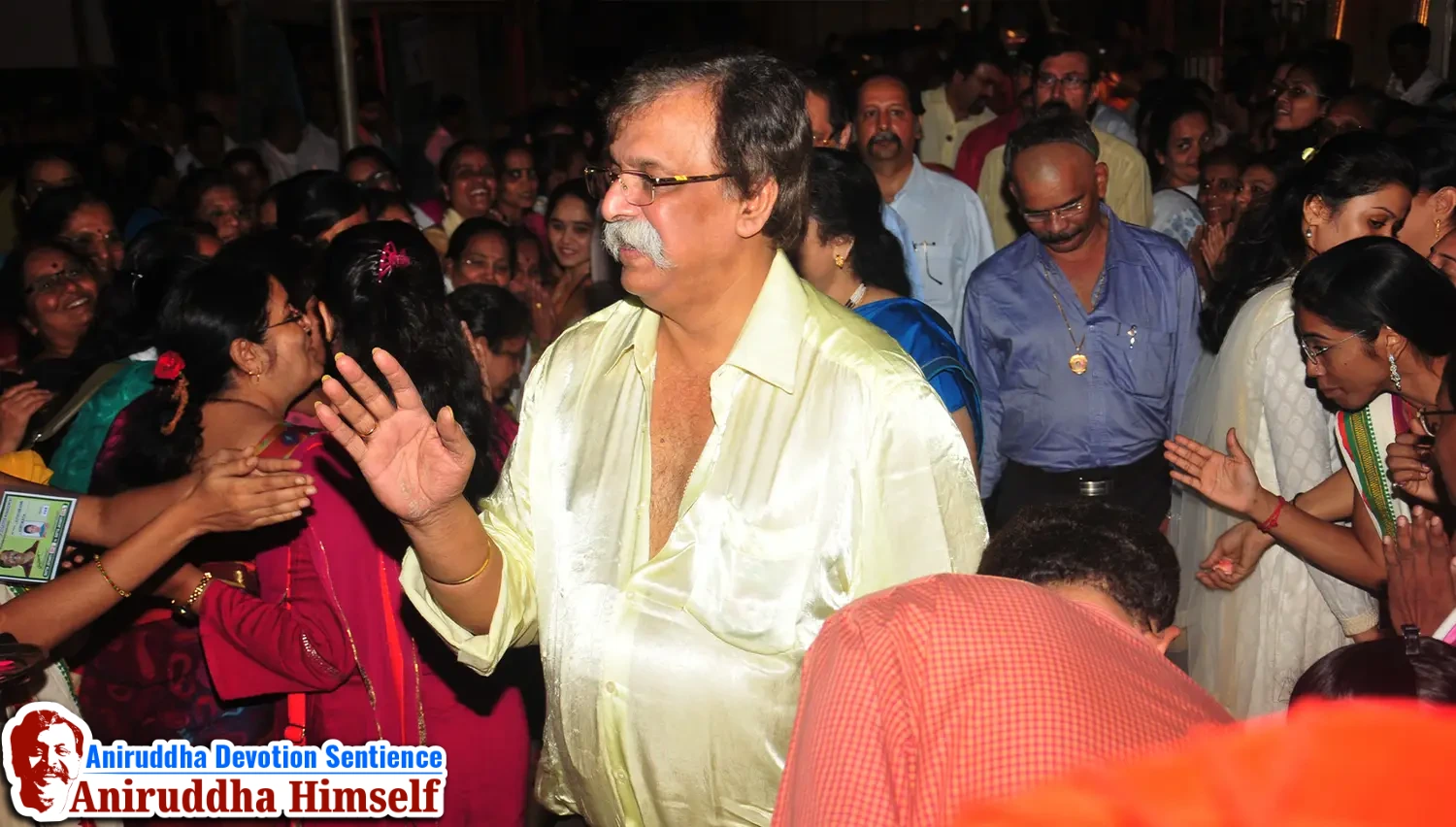 Sadguru Aniruddha Bapu's arrival at Shree Harigurugram