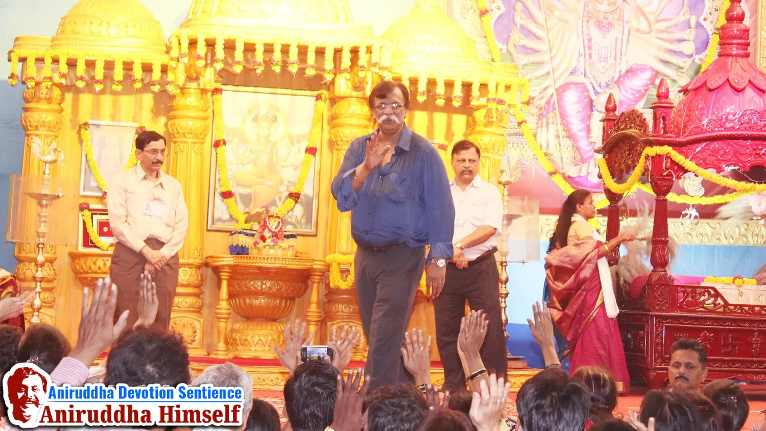 Aniruddha Bapu's darshan at Shree Harigurugram