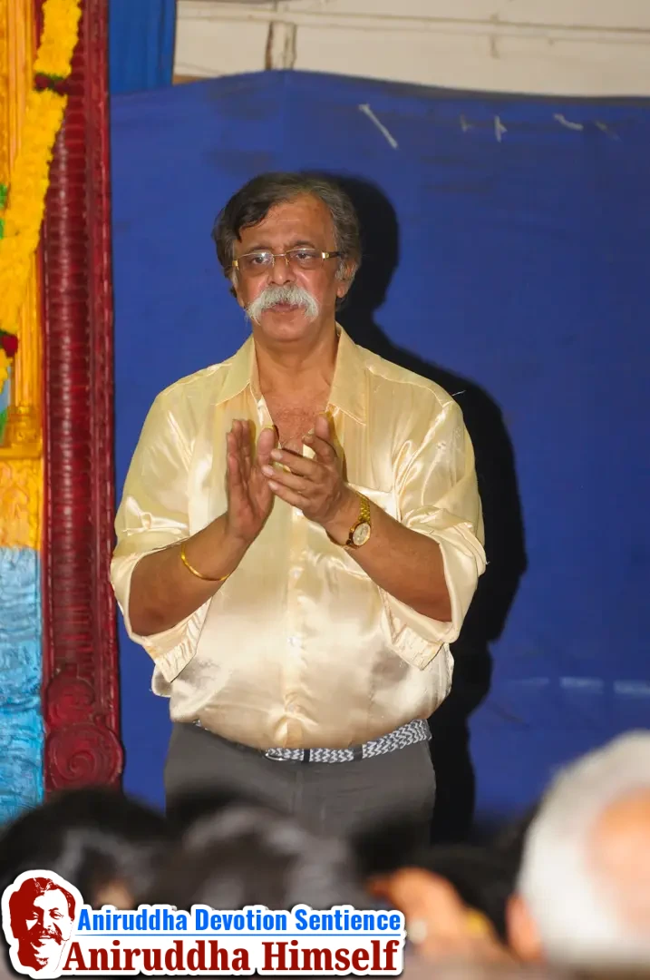 Aniruddha Bapu's darshan at Shree Harigurugram