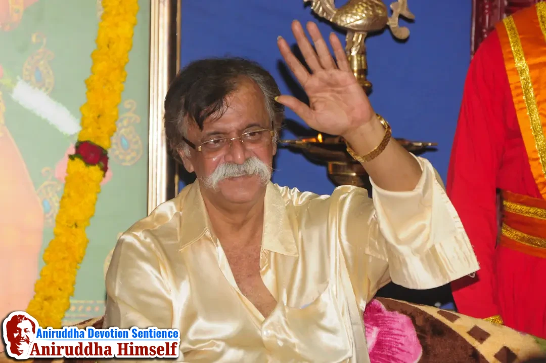 Aniruddha Bapu's darshan at Shree Harigurugram