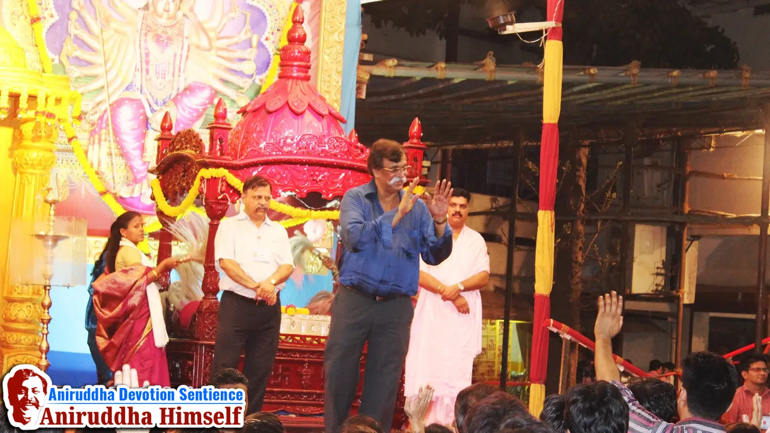 Aniruddha Bapu's darshan at Shree Harigurugram