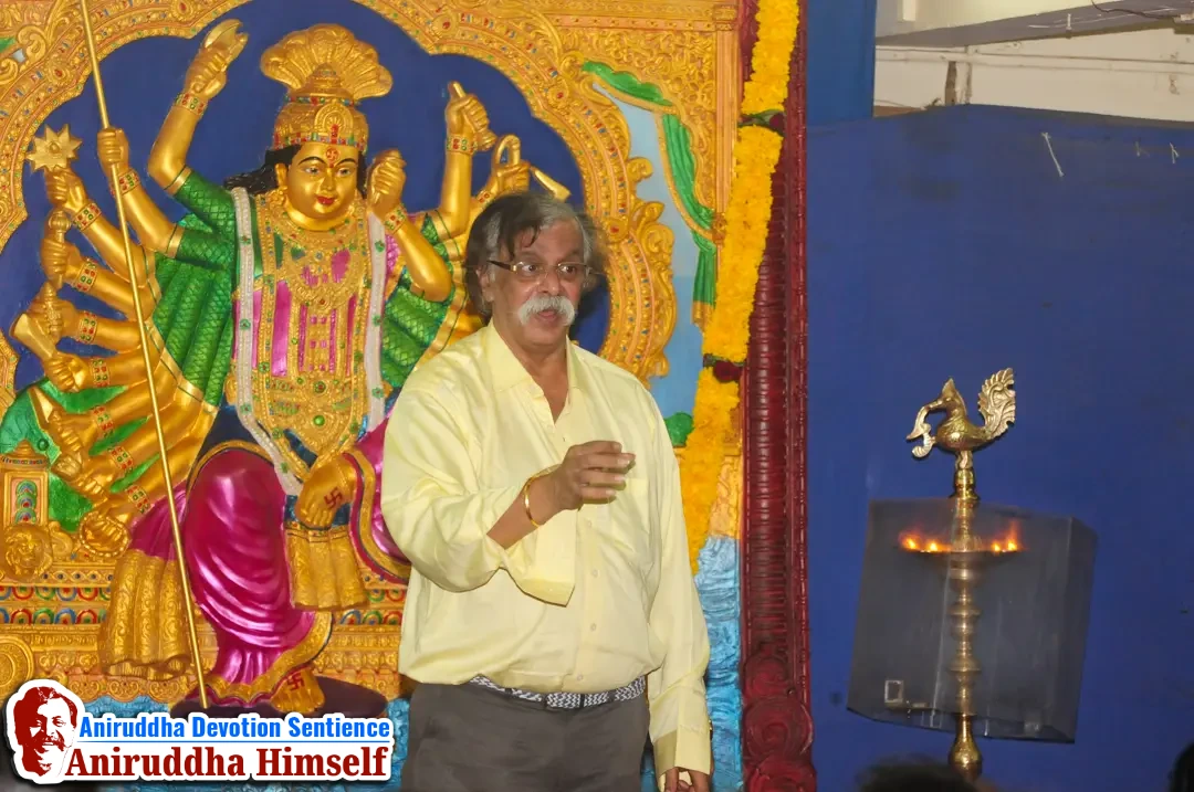 Aniruddha Bapu's darshan at Shree Harigurugram