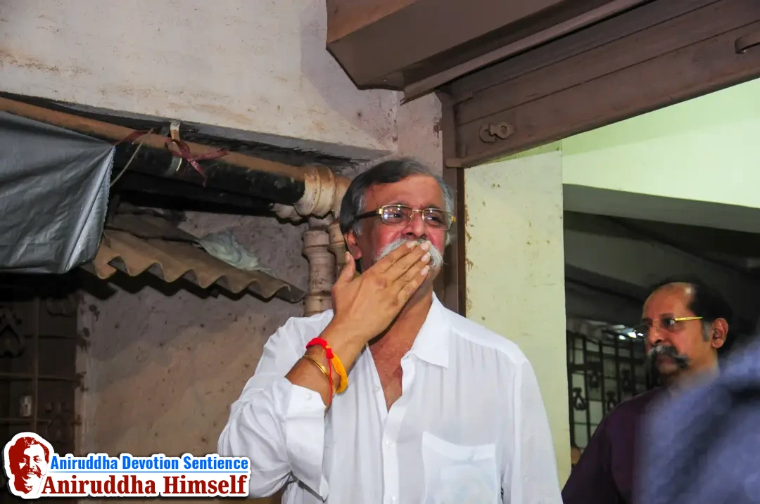 Aniruddha Bapu's darshan at Shree Harigurugram