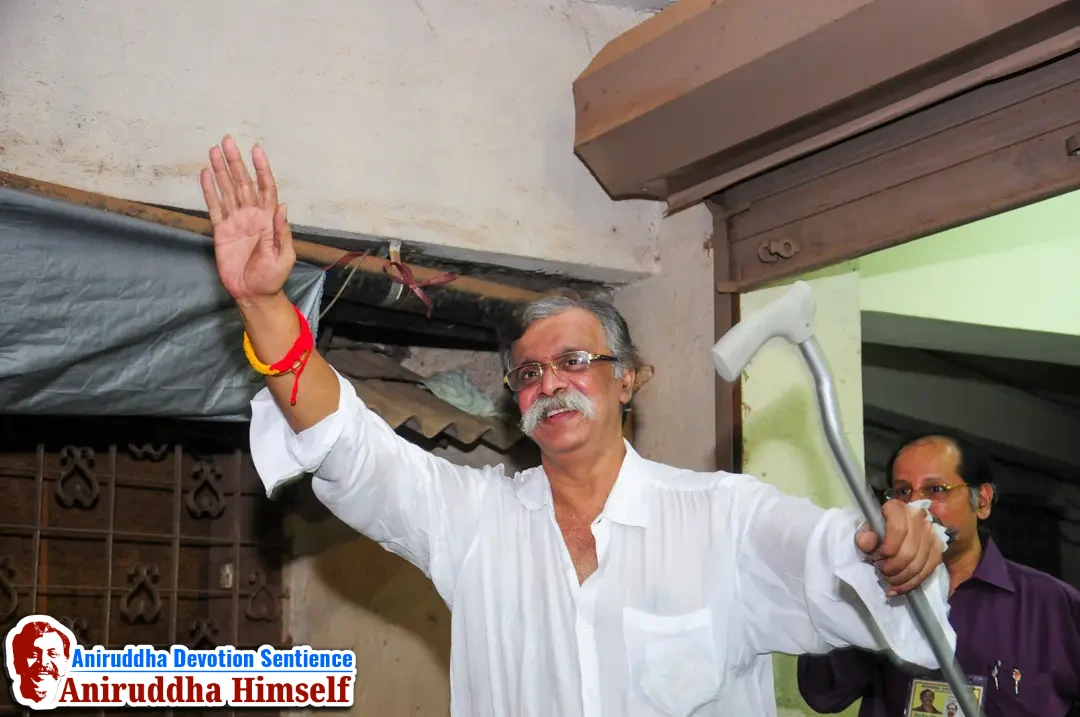 Aniruddha Bapu's darshan at Shree Harigurugram