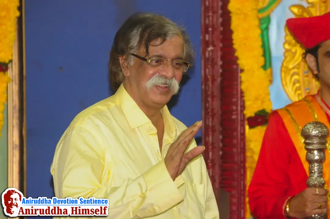 Aniruddha Bapu's darshan at Shree Harigurugram