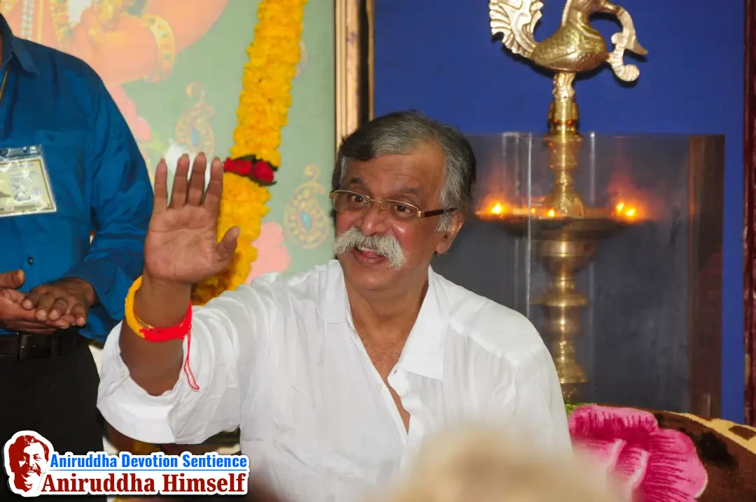 Aniruddha Bapu's darshan at Shree Harigurugram