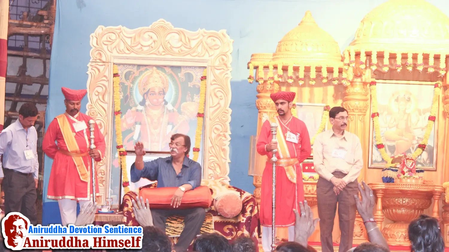 Aniruddha Bapu's darshan at Shree Harigurugram