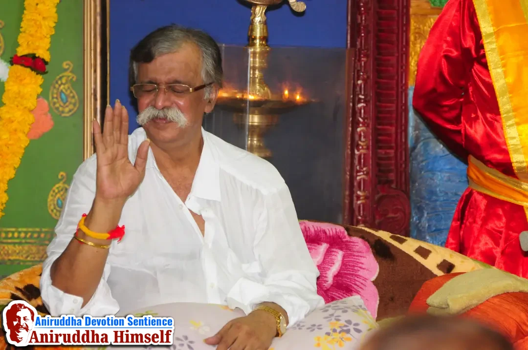 Aniruddha Bapu's darshan at Shree Harigurugram