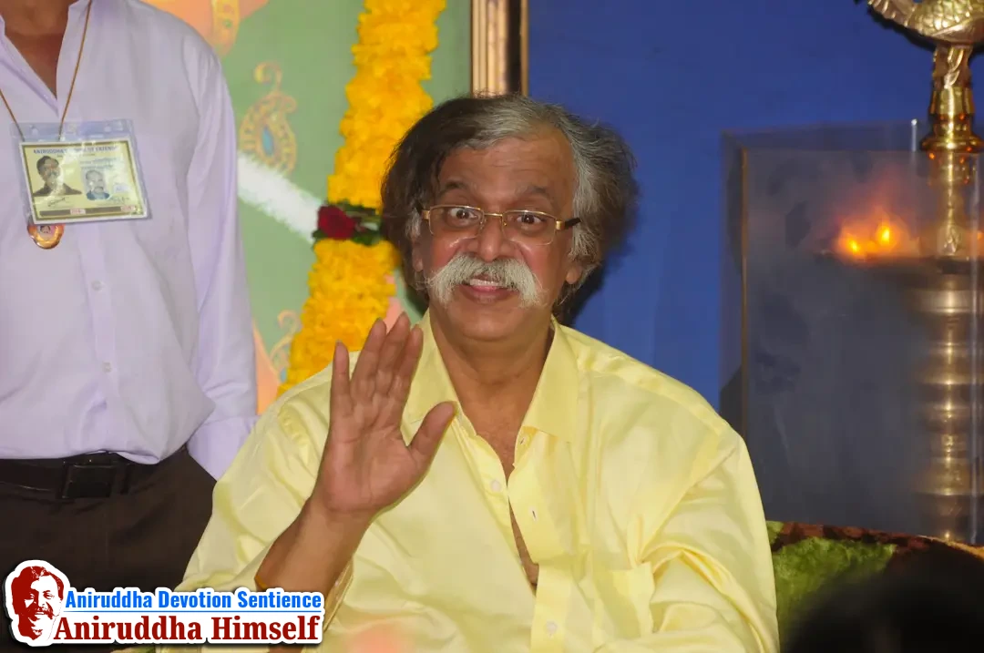 Aniruddha Bapu's darshan at Shree Harigurugram