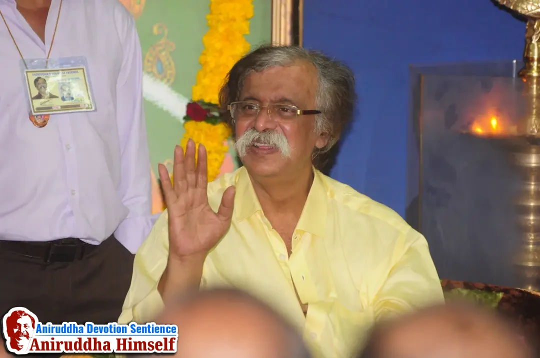 Aniruddha Bapu's darshan at Shree Harigurugram