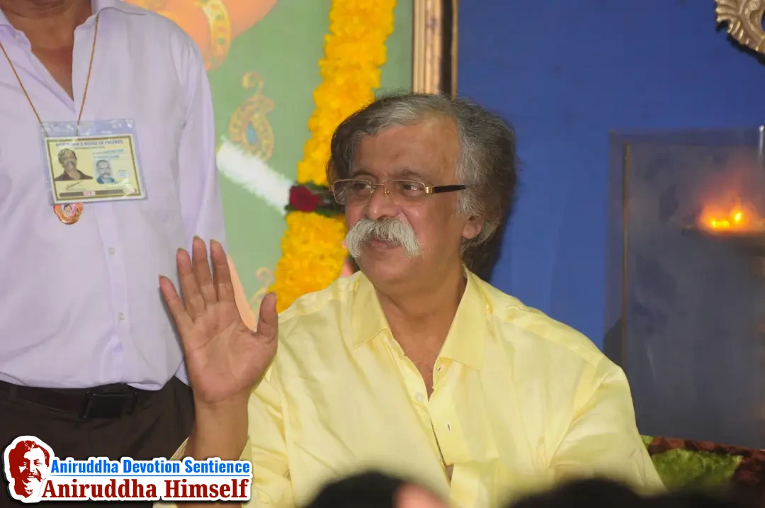 Aniruddha Bapu's darshan at Shree Harigurugram