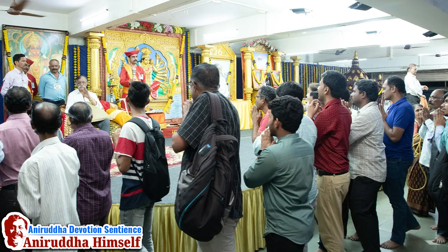 Aniruddha Bapu's darshan at Shree Harigurugram