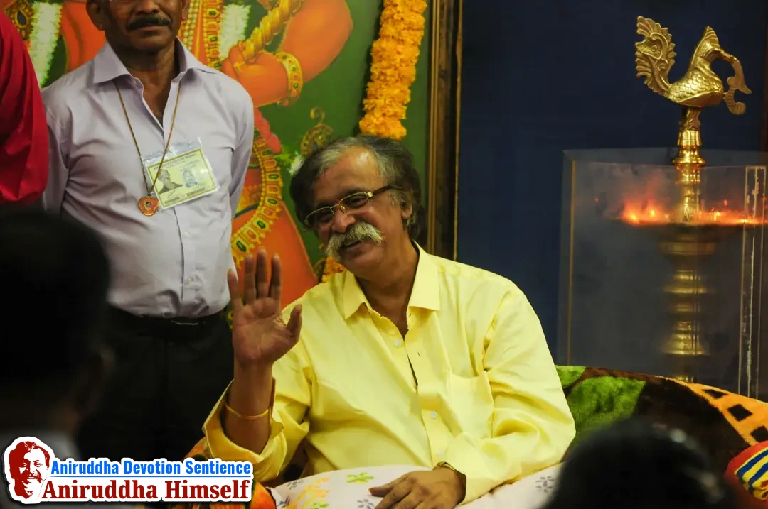 Aniruddha Bapu's darshan at Shree Harigurugram