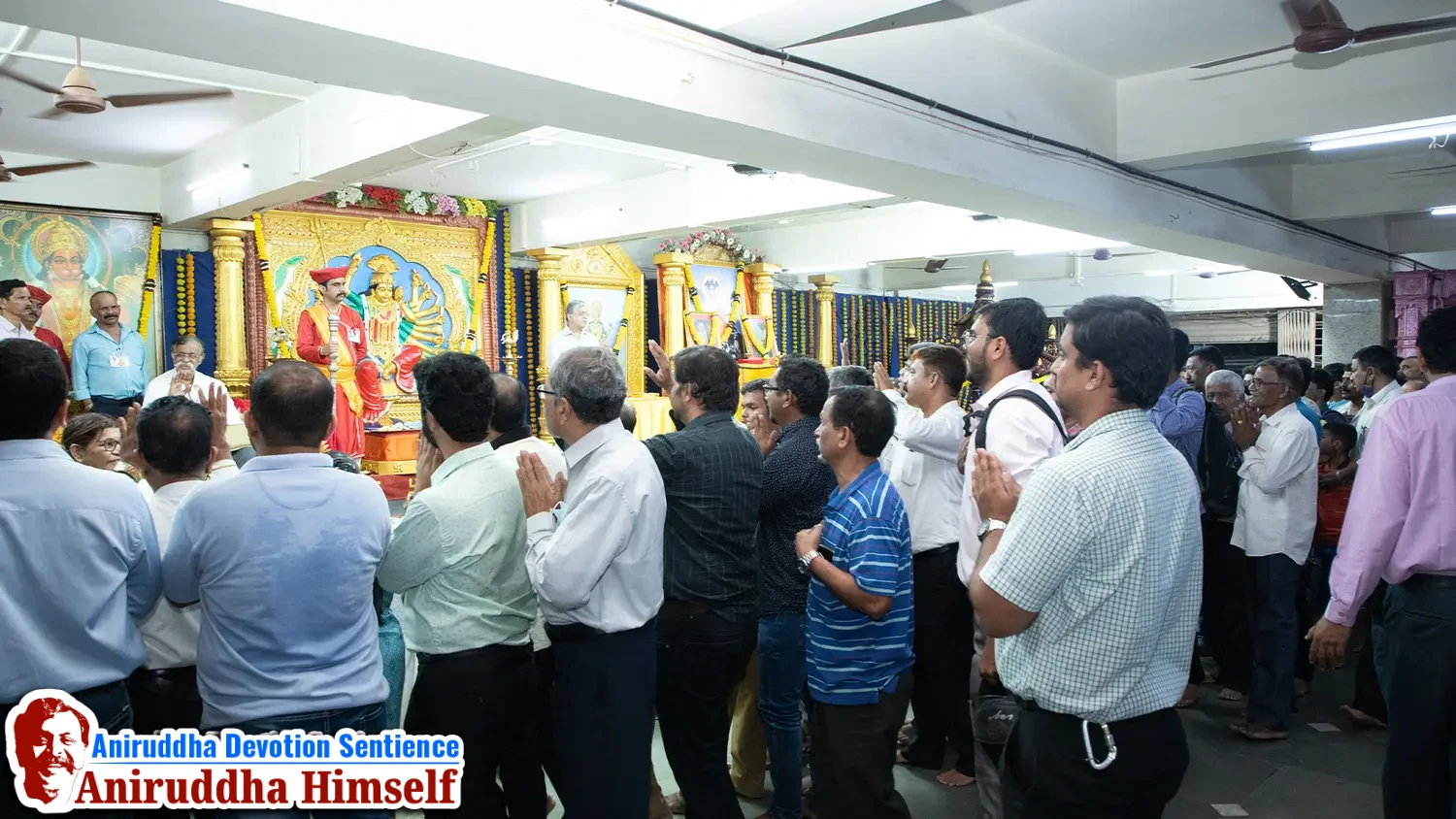 Aniruddha Bapu's darshan at Shree Harigurugram