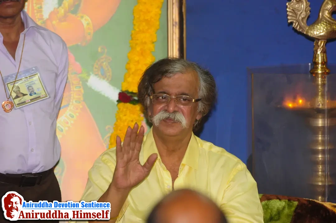 Aniruddha Bapu's darshan at Shree Harigurugram